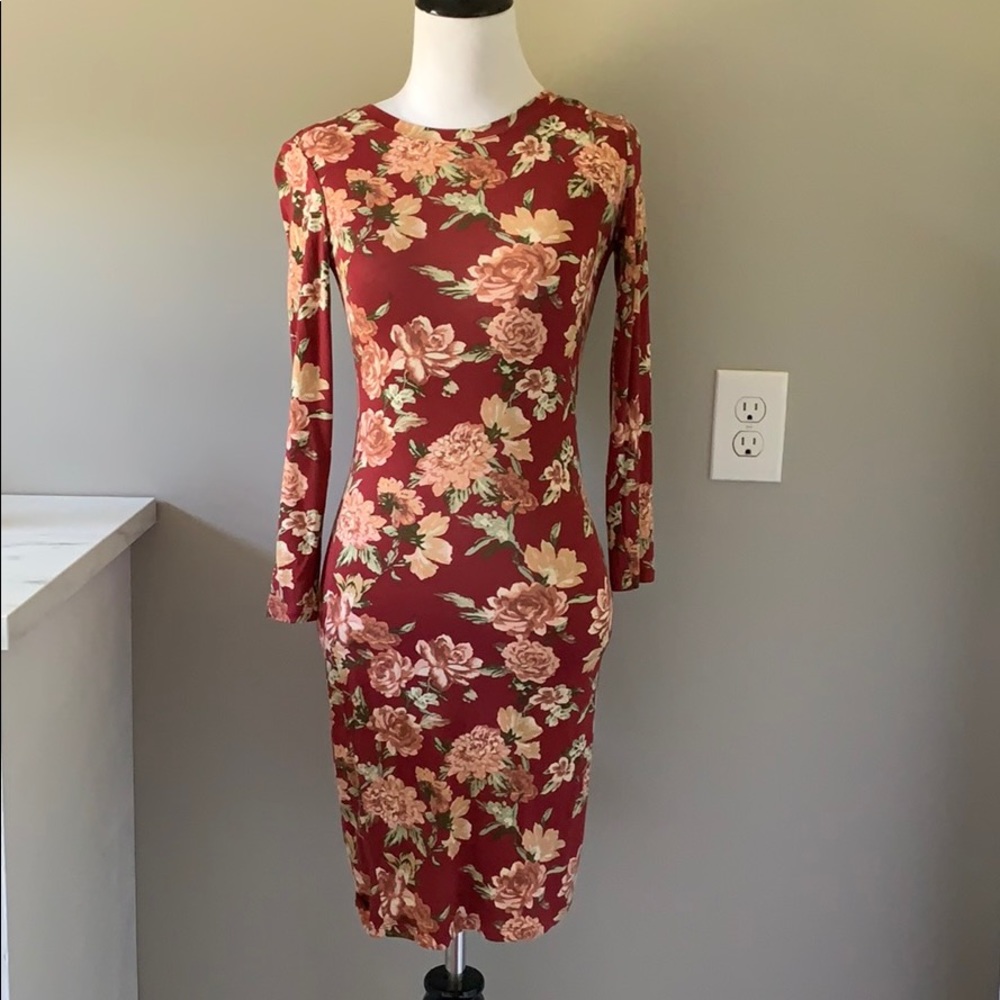 NWT printed cotton dress